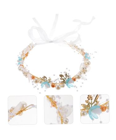 Lifkomes 3-Pack Floral Headband Hair Accessories for Girls | Wedding Flower Girl Headdress & Crown - Buy Online on GoSupps.com