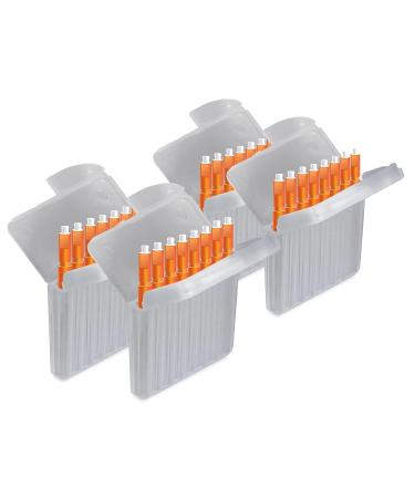 JB White 32 Cerumen filters for hearing aids compatible with Starkey Hear Clear H rz rten and Child Evo/Evor |Cerumen filter height: 1.5 mm |Diameter 1.7 mm orange - Buy Online on GoSupps.com