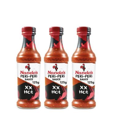 3 x 125g Extra Extra Hot Quick Marinade Peri - Peri Flavouring Sauce Grill Barbeque Oven Cooking Kitchen Vegies
