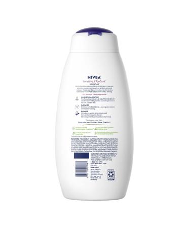 NIVEA Sensitive & Radiant Body Wash with Nourishing Serum - 20 fl oz (591 ml) | Hydrating Gentle Formula for All Skin Types - Shop Internationally - Buy Online on GoSupps.com