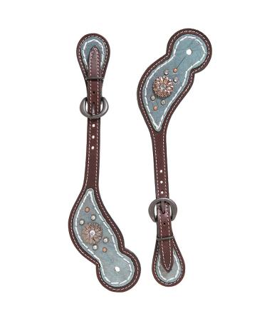 Weaver Leather Savannah Collection Regular Spur Straps