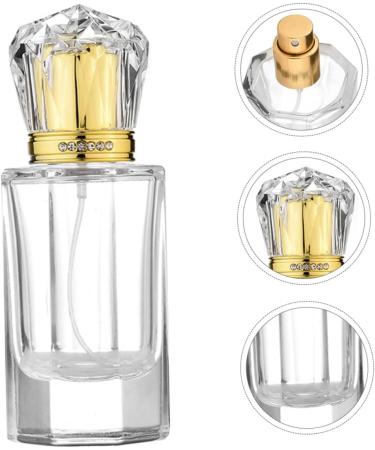 Beatifufu 1pc Perfume Bottle Skin Care Container Cosmetic Travel Containers Travel Essential Oil Container Refillable Portable Scent Spray Bottle Mini Spray Bottle Perfume Holder Glass - Buy Online on GoSupps.com