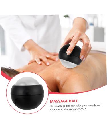 Fomiyes 5-St Hand Massage Ball - Foot Roller for Pain Relief & Improved Blood Circulation | Stainless Steel Manual Massage Device - Buy Online on GoSupps.com