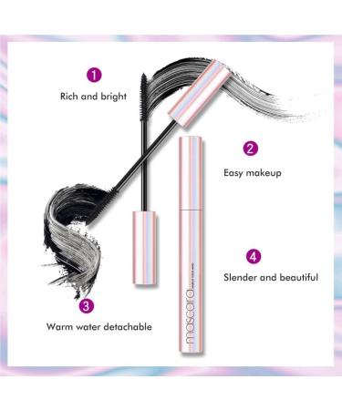 miduoidn Female Mascara Eyelash Waterproof Long Lasting Smudge-proof Eye Lash Curling Extension Makeup Beauty for Women Black - Buy Online on GoSupps.com