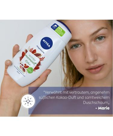 Beiersdorf NIVEA Winter Moment Cacao Caring shower gel 250 ml winter shower gel with the warm scent of cocoa cream shower with macadamia oil - Buy Online on GoSupps.com