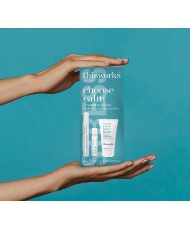 This Works Choose Calm: The Stress Relieving Trio A Moisturising Hand Cream with Shea Butter and Essential Oils Mood Boosting Spray and Aromatherapeutic Roller Ball Gift Set - Buy Online on GoSupps.com