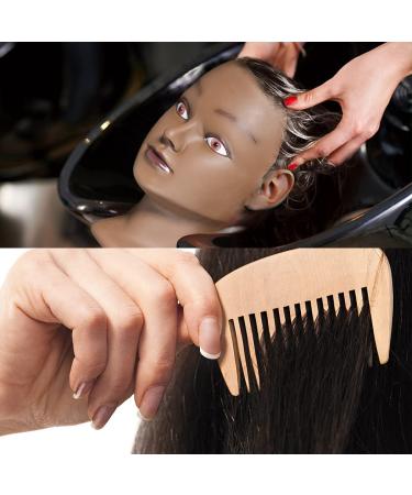 LuAiJa 100% Real Hair Mannequin Head â€“ Natural Black Cosmetology Training Doll - Buy Online on GoSupps.com