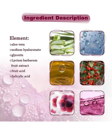 (100% Effective) 4PCS Rosacea Facial Treatment Serum | Fruit Acid Serum for Reduce Redness | Rosacea Care Skin Care | for Face Redness Corrector | Balance Excess Sebum | 30ml - Buy Online on GoSupps.com