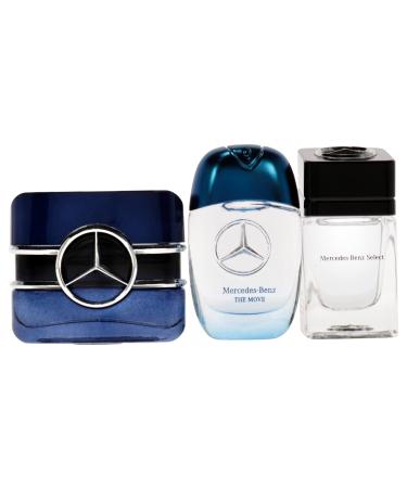 Mercedes-Benz Best Of Coffret - Cologne for Men Giftset - The Move Select and Sign Fragrances - Perfumes for Men with Bergamot Lavender - 3 pc - Buy Online on GoSupps.com