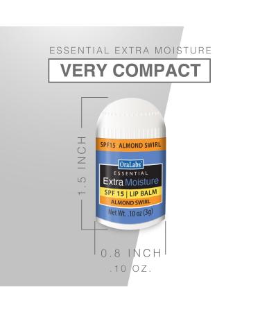 Essential Moisture Mini Lip Balm - Almond Swirl 12 Count SPF 15 Lip Care Great for Weddings Parties Favors and Everyday Use Almond Swirl 1 Count (Pack of 12) - Buy Online on GoSupps.com