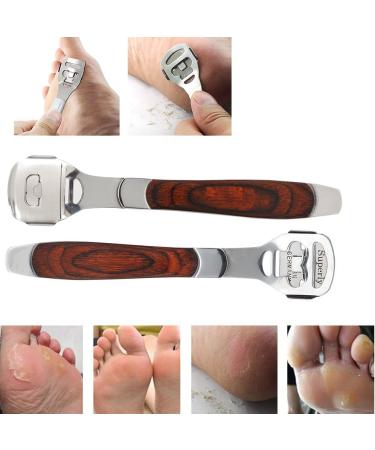 FDIT Stainless Steel Foot Scrapers - 3-in-1 Dead Skin Remover & Foot Care Tools - Buy Online on GoSupps.com