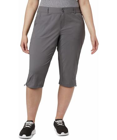 Columbia Women's Saturday Trail II Knee Pant 14 Long - City Grey - Buy Online on GoSupps.com