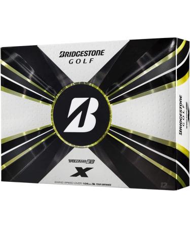 Bridgestone Golf 2022 Tour B X Golf Balls - White (12 Pack) | Premium Performance - Buy Online on GoSupps.com