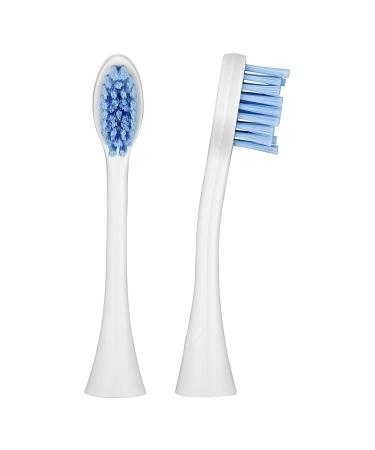 Curaprox replacement brush head CHS 200 sensitive for electrical sound toothbrush hydrosonic easy refill pack with 2 pieces 2 pieces (1 Pack)