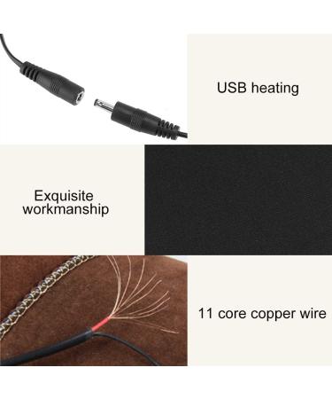 Heated Shoe Insoles USB Foot Warming Pad Mat for Outdoor Sports - Size S (35-40) - Buy Online on GoSupps.com