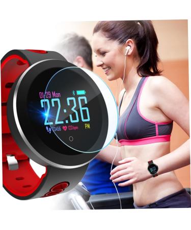 Housoutil Smart Fitness Band & Smartwatch - Heart Rate Meter Intelligent Bracelet in Perlmutt Red - International Shipping Available - Buy Online on GoSupps.com