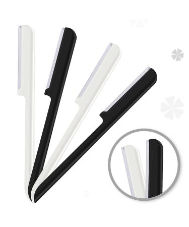 10-Piece Eyebrow Razor Set for Women | Facial Shaver & Brow Shaper - Black & White Trimmers - Buy Online on GoSupps.com