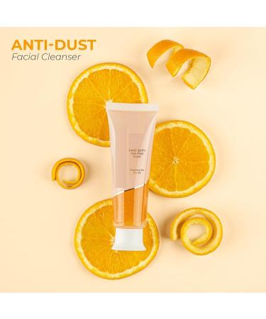 An.ti Du.st F.acial Cle.anser | Instant Dirt Removal Face Wash for Glowing Skin | Face Cleanser for Men and Women with Cleansing Ice Crystal Formula (50 gram) - Buy Online on GoSupps.com