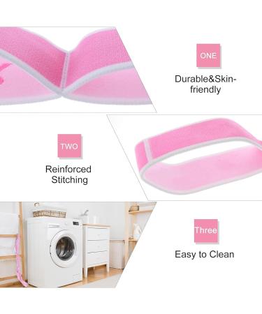 Buy Premium Pink Stretching Fitness Band with Loops | Yoga & Exercise Strap for Effective Stretching & Flexibility - Buy Online on GoSupps.com