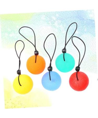 Frcolor Power Balls - 5pc Fitness Massage Balls for Hand Grip Training & Wrist Strength | Perfect Squeeze Ball Exercise Toys - Buy Online on GoSupps.com