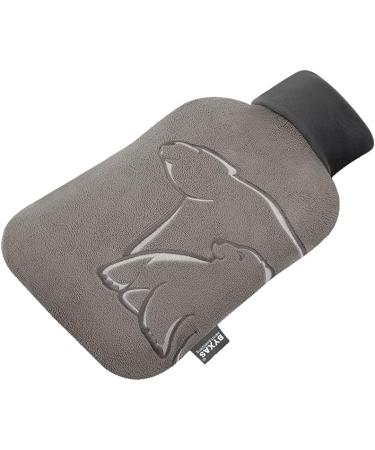 Byxas 2.0L Hot Water Bottle - PVC Pain Relief & Heat Therapy Gray Bear Hand Warmer - Buy Online on GoSupps.com