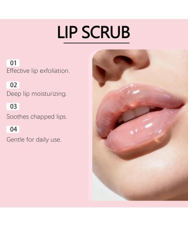 Gommage exfoliant pour les l vres 30 ml - Illumine et adoucit les l vres apaise la s cheresse renforce la barri re labiale contient de l'aloe vera non collant - Buy Online on GoSupps.com