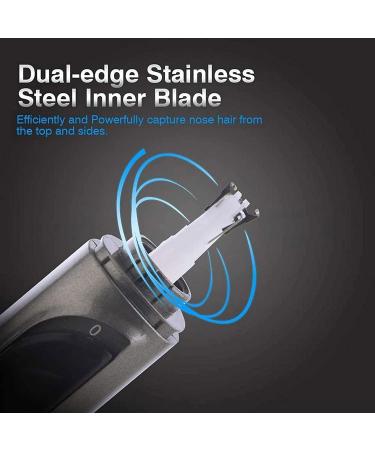 Ear and Nose Hair Trimmer Clipper - Professional Painless Facial Grooming IPX7 Waterproof Unisex & Easy to Clean - Buy Online on GoSupps.com