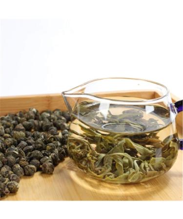Green tea Jasmine Dragon Pearl Roher Tea New Tea Fresh Chinese Spring Tea Healthy Tea of the Green Food (100) 100.0 grams