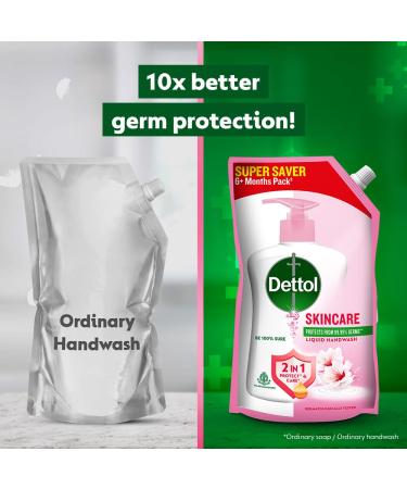 Dettol Liquid Hand wash Skincare - 750 ml Cherry Blossom 25.36 Fl Oz (Pack of 1) - Buy Online on GoSupps.com