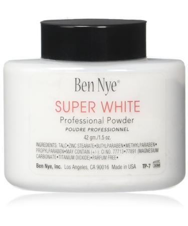 Ben Nye Classic Translucent Face Powder 1.5 oz - Super White - Buy Online on GoSupps.com