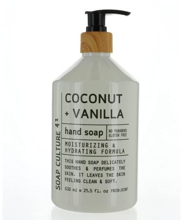 Soap Culture Hand Soap Collection - Gift Set of 4 x 21.5 oz Bottles | 21.5 Fl Oz (Pack of 4) - Buy Online on GoSupps.com