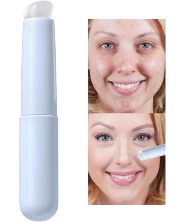 Silicone Lip Applicator - Lip Scrub Brush - Multifunctional Blending Brush - Silicone Lip Brush | Soft Silicone Angled Round Head Lip Brushes | Reusable Lip Brush Applicator For Lipstick Lip Balm blue - Buy Online on GoSupps.com