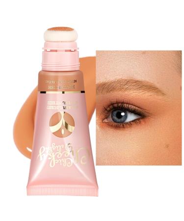 Velvet Liquid Blush | Gentle and Long-Lasting Liquid Velvet Blush - Portable Blush Stick with Cushion Applicator for Home Gathering Dating Working Traveling 01