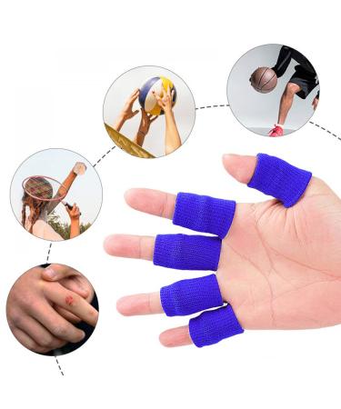 10 Finger Sleeves Thumb Braces for Pain Relief | Elastic Compression Support for Arthritis & Sports - Buy Online on GoSupps.com