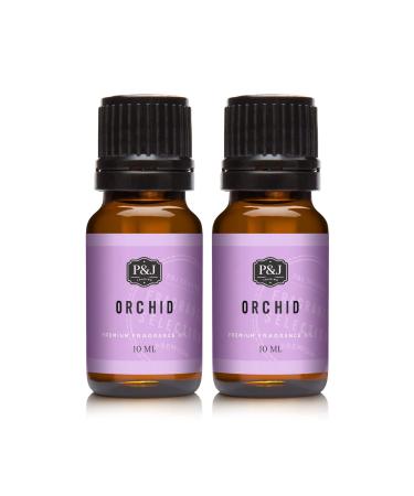 P&J Trading Fragrance Oil | Orchid Oil 10ml 2pk - Candle Scents for Candle Making, Freshie Scents, Soap Making Supplies, Diffuser Oil Scents