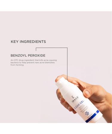 IMAGE Skincare CLEAR CELL Acne Control Set | Salicylic Gel Cleanser & Clarifying Lotion for Acne Treatment | Prevent Breakouts - International Shipping Available - Buy Online on GoSupps.com