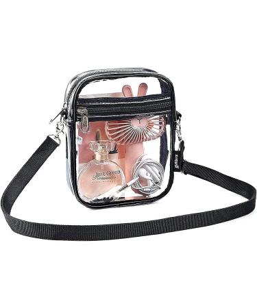 Stadium Approved Clear Crossbody Bag- Perfect for Concerts and Sports Events - Buy Online on GoSupps.com