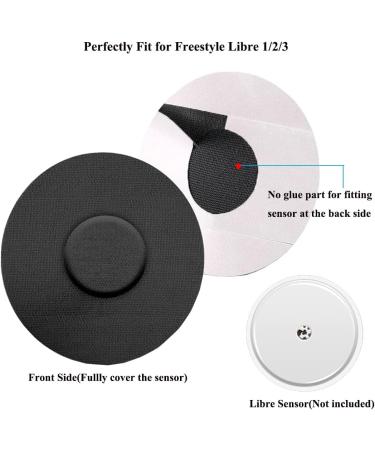 60 Pcs Waterproof Sensor Covers for Freestyle Libre 1/2/3 - Sweatproof CGM Adhesive Patches - Pre-Cut Glucose Monitor Protection - Buy Online on GoSupps.com