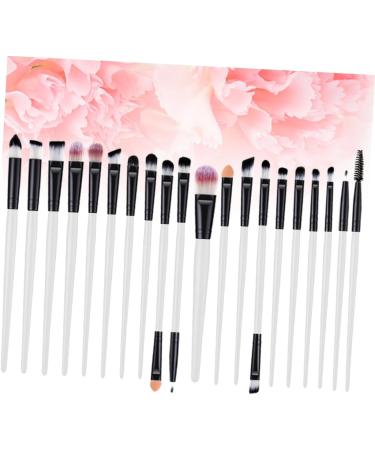 WOONEKY 20pcs Portable Eye Makeup Spoolie Brush for Eyelashes Eyeliner Eyeshadow Brush Kit Eyelash Kits 15.50X1.50X1.50CM As Shown - Buy Online on GoSupps.com