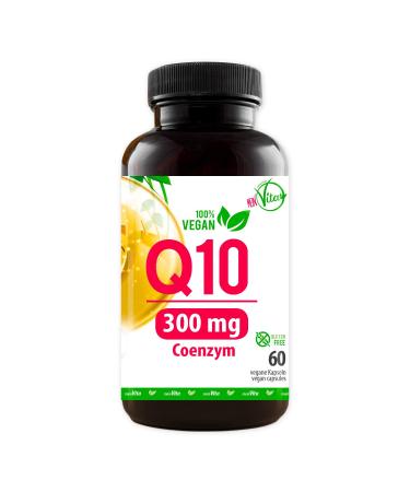 MeinVita Q10 Coenzyme - 300 mg daily portion high dose 60 capsules 100% vegan - Buy Online on GoSupps.com