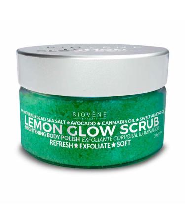 LEMON GLOW SCRUB brightening body polish 200g
