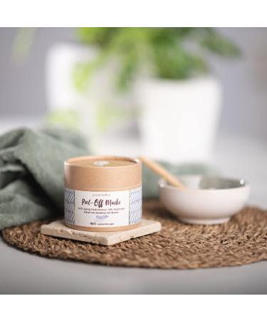 Puremetics Peel-Off Mask Hyaluron | Anti-Aging Hydroboost for Dry Tired & Mature Skin | 100% Natural Vegan & Plastic-Free | Zero Waste Natural Cosmetics - Buy Online on GoSupps.com