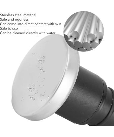 18mm Stainless Steel Replacement Head for Massage Device - Portable Interchangeable Flat Attachment - Buy Online on GoSupps.com