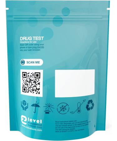 EZ Level Marijuana THC Drug Test Kit - 15 Pack - Buy Online on GoSupps.com