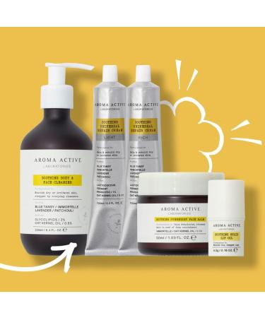 AROMA ACTIVE LABORATORIES Soothing Body and Face Cleanser 250ml - Clean Skin Super Soft Hydrated Smooth Skin Fresh Clam Maintain Skin Natural Barrier Oat Kernel Oil - Buy Online on GoSupps.com