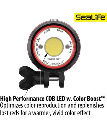 SeaLife Sea Dragon SL680 5000 Underwater Lighting Set with Color Boost - Includes Neoprene Sleeve, Adapters, and Accessories - Buy Online on GoSupps.com