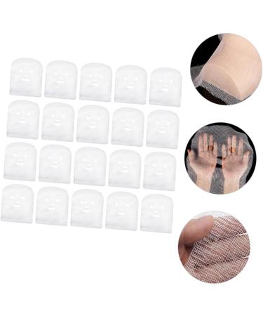 POPETPOP 100 pi ces Lot de Masques Faciaux en Tissu Pr -d coup s Hydratants et Respirants Couvrant le Visage pour Soins Beaut et Spa - Buy Online on GoSupps.com
