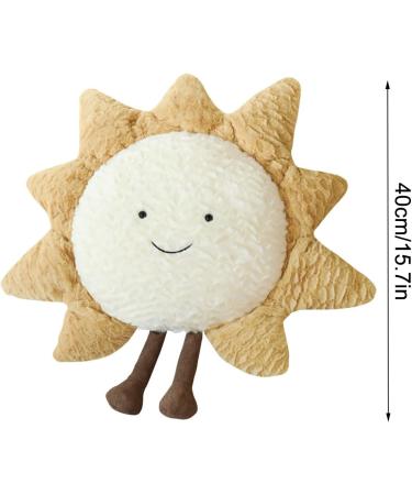 LIBOOI 40cm Sun Cloud Moon Star Pillow Cushion - Decorative Nursery Pillow for Kids - Soft Plush Sofa Room Decor - UK1-YH-221129DJ02-1-HD - Buy Online on GoSupps.com
