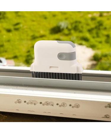 3 Window Groove Cleaning Brushes Grout Clean Brush - Household Dustpan Cleaning Brush Narrow Corner Cleaning Tools for Cleaning Door Window Slides and Gaps Grey - Buy Online on GoSupps.com
