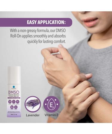 DMSO Lavender & Arnica Relief Bundle 99.9% Pure Pharmaceutical Grade DMSO & Arnica Cream | Lavender Roll-On & Liquid Formula | Fast-Absorbing & Hydrating | Made in USA - Buy Online on GoSupps.com